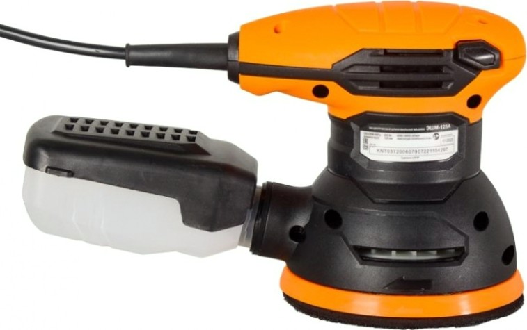 Виброшлифмашина эксцентриковая сетевая ВИХРЬ ЭШМ-125А [72/6/7]