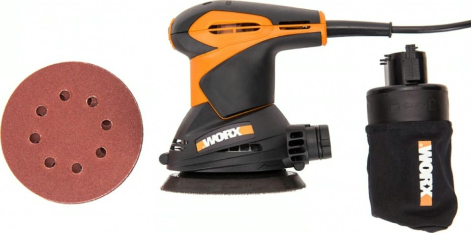 Виброшлифмашина эксцентриковая сетевая Worx WX652.1 Виброшлифмашина эксцентриковая сетевая Worx WX652.1