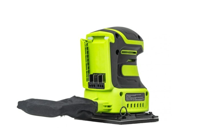 Виброшлифмашина плоскошлифовальная аккумуляторная GREENWORKS G24SS14 без АКБ и ЗУ [3100507]