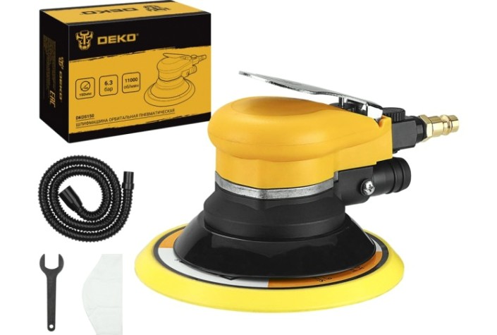 Виброшлифмашина пневматическая DEKO DKOS150 [063-4382]