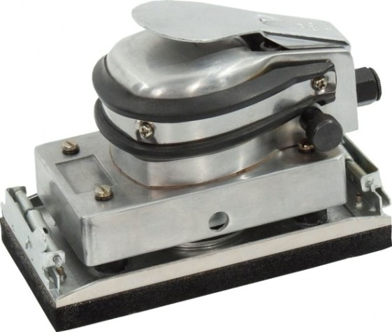 Виброшлифмашина пневматическая QUATTRO ELEMENTI вибрационная 170х90 мм, разъем euro [771-008]