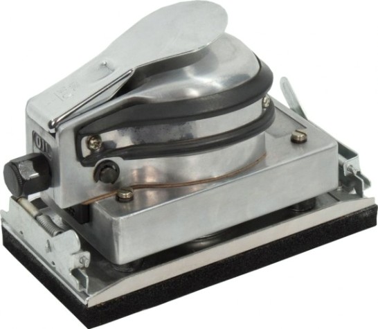 Виброшлифмашина пневматическая QUATTRO ELEMENTI вибрационная 170х90 мм, разъем euro [771-008]