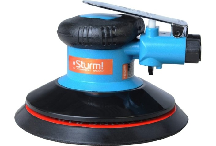 Виброшлифмашина пневматическая Sturm AU-1731-04 орбитальная 150 мм 12000об/мин Виброшлифмашина пневматическая Sturm AU-1731-04 орбитальная 150 мм 12000об/мин