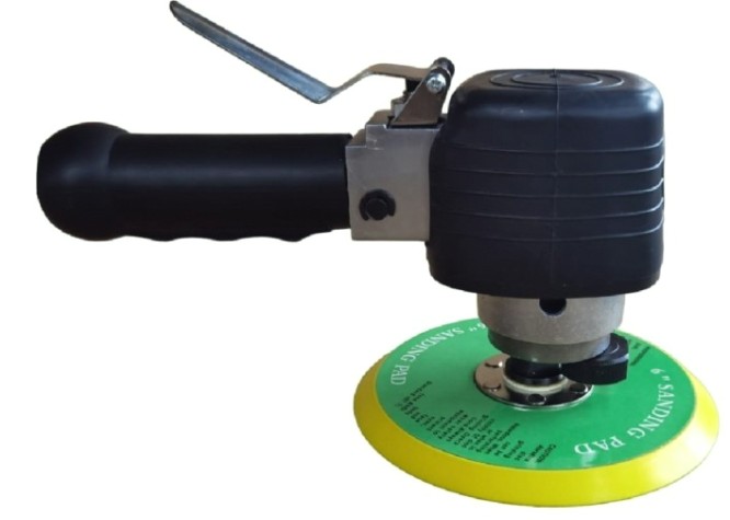 Виброшлифмашина пневматическая ZITREK ZKPOS01-H с рукояткой [018-1090]