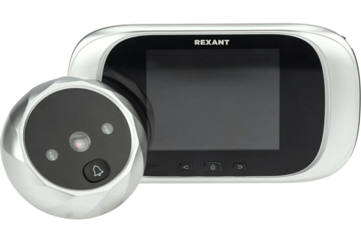 Видеоглазок дверной REXANT 45-1112 с цветным LCD-дисплеем 2.8" (DV-112)