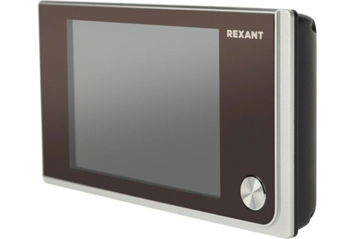 Видеоглазок дверной REXANT 45-1114 с цветным LCD-дисплеем 3.5" (DV-114)