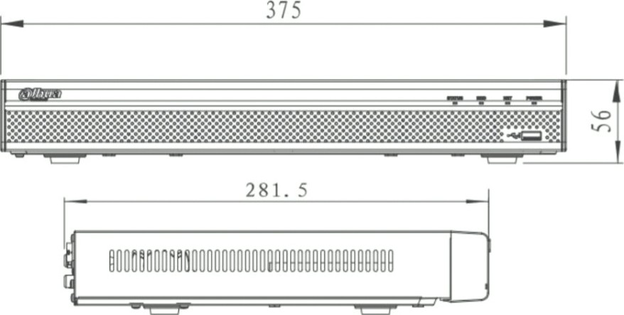 Видеорегистратор DAHUA DHI-NVR5232-4KS2 32-канальный