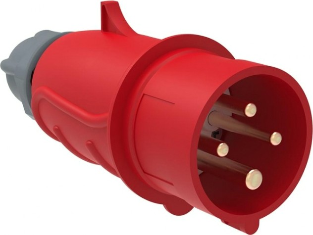 Вилка электрическая кабельная IEK Magnum ССИ-014 16а 3p+pe 380в ip44 [PSN02-016-4]