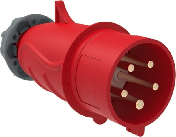 Вилка электрическая кабельная IEK Magnum ССИ-015 16а 3p+pe+n 380в ip44 [PSN02-016-5]