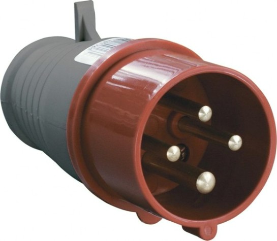 Вилка электрическая кабельная IEK ССИ-014 16а 3p+pe 380в ip44 [PSR02-016-4]