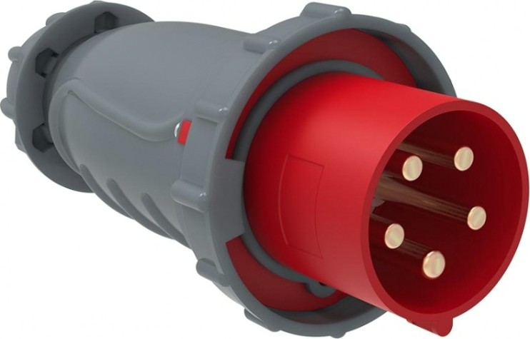 Вилка переносная IEK Magnum ССИ-045 125а 3p+pe+n 6ч/200/346-240/415в ip67 [PSN02-125-5]