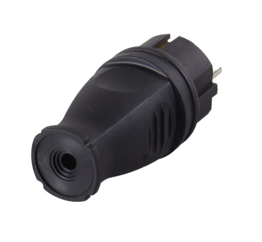 Вилка разборная ВИХРЬ 73/12/1/5 прямая с/з, каучук ip44 16а