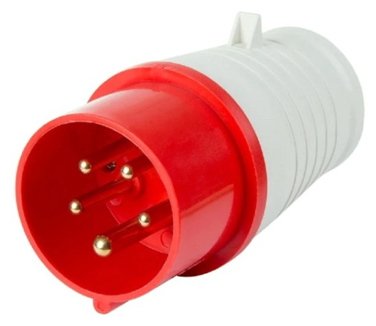 Вилка REXANT 11-8902 015 переносная 3Р+РЕ+N 16А 380В IP44 Вилка REXANT 11-8902 015 переносная 3Р+РЕ+N 16А 380В IP44