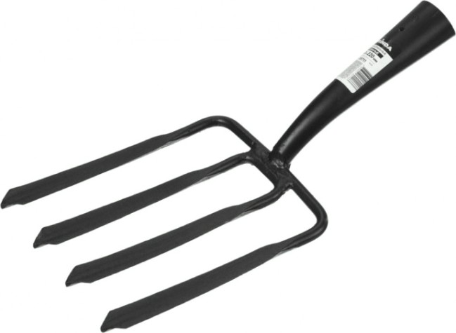Вилы GRINDA 180х220 мм копальные кованые, четырехрогие [39711]