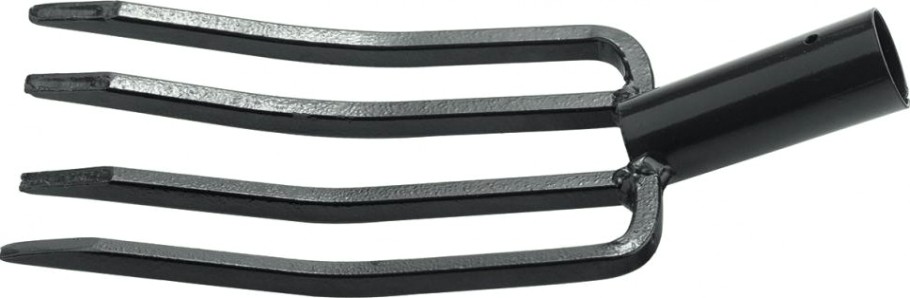 Вилы СИБРТЕХ 4-х рогие садово-огородные, 145 х 235 мм, без черенка 63834 [63834]