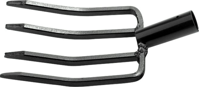 Вилы СИБРТЕХ 4-х рогие садово-огородные, 185 х 270 мм, без черенка 63833 [63833]