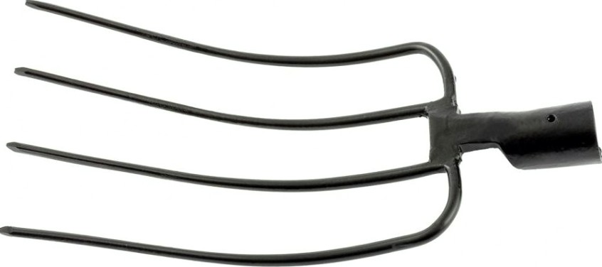 Вилы СИБРТЕХ 4-х рогие, сенные, 205х305 мм, без черенка 638362 [638362]