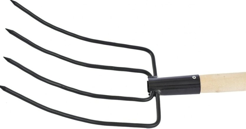 Вилы СИБРТЕХ 4-х рогие сенные с черенком 63807 [63807]