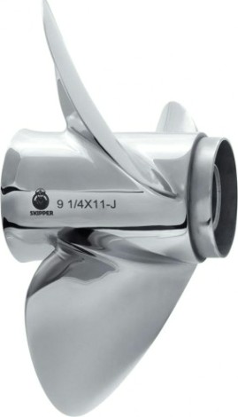 Винт гребной SKIPPER нержавеющая сталь для Yamaha 9.9-20, 3x9 1/4"x11" [SK63V-45943-00-EL-SS]