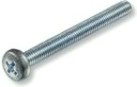 Винт М 3 х 12 DIN7985 с полуцилиндрической головкой из нержавеющей стали А2 [A2 7985 3X12/500]