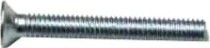 Винт М 4 х 6 DIN965 с потайной головкой оцинкованный
