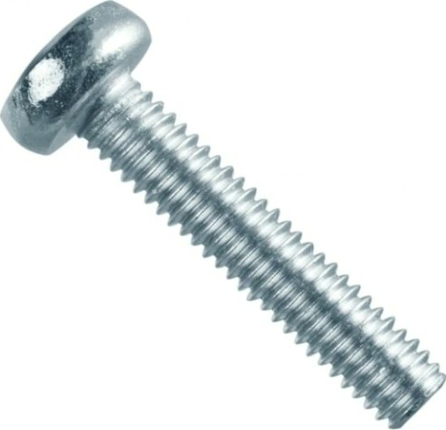 Винт М 5 х 14 DIN7985 с полуцилиндрической головкой оцинкованный