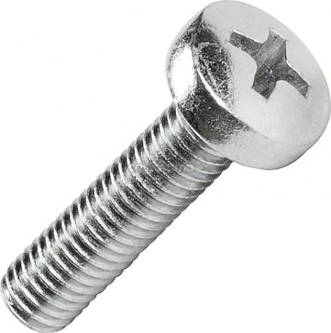 Винт М 8 х 70 DIN7985 с полуцилиндрической головкой оцинкованный [AB1000807030107]