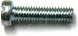 Винт М10 х 30 DIN7985 с полуцилиндрической головкой оцинкованный