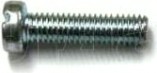 Винт М10 х 80 DIN7985 с полуцилиндрической головкой оцинкованный