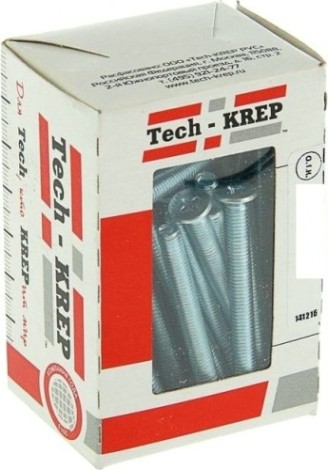 Винт Tech-KREP М 4 х 30 (уп.120 шт.) DIN965 с потайной головкой оцинкованный [105236]