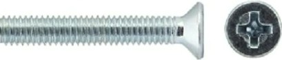 Винт Tech-KREP М 6 х 40 (уп. 35 шт.) DIN7985 с полуцилиндрической головкой оцинкованный [105228]