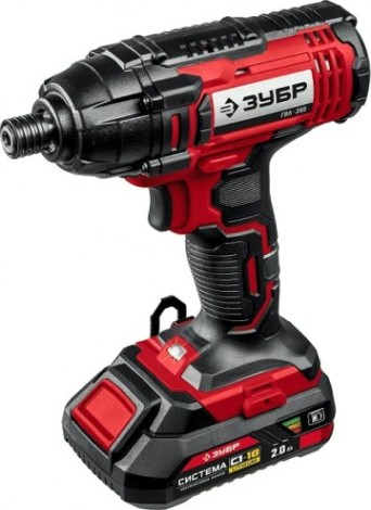 Винтоверт аккумуляторный ЗУБР ГВЛ-255-22 ударный