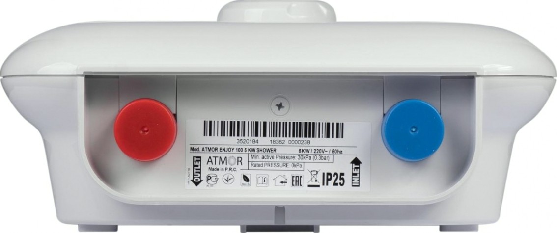 Водонагреватель проточный ATMOR ENJOY 100 5000 кухня [3520198]