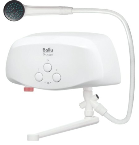 Водонагреватель проточный BALLU 3-logic TS (5,5 kw)-кран+душ [НС-1588893]
