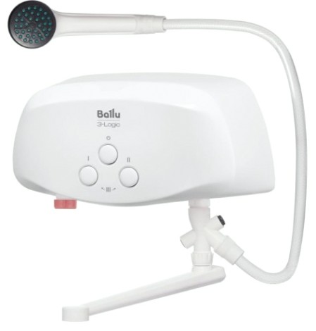 Водонагреватель проточный BALLU 3-logic TS (6,5 kw)-кран+душ [НС-1588894]