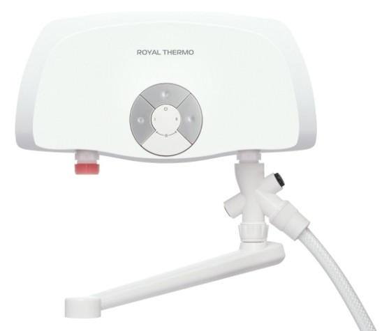 Водонагреватель проточный ROYAL THERMO SmartFix T (5,5 kW)-кран [НС-1588904]