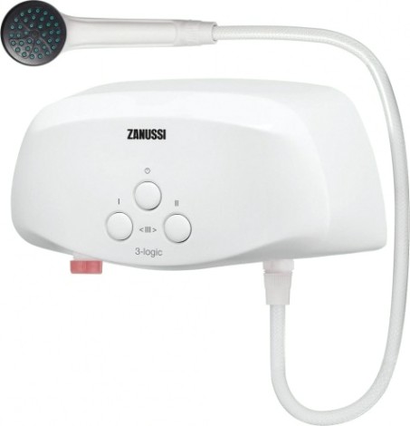 Водонагреватель проточный ZANUSSI 3-logic 3,5 S (душ) [НС-1064828]