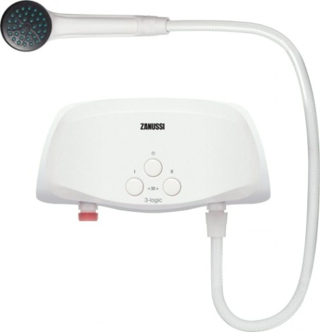 Водонагреватель проточный ZANUSSI 3-logic 3,5 S (душ) [НС-1064828]