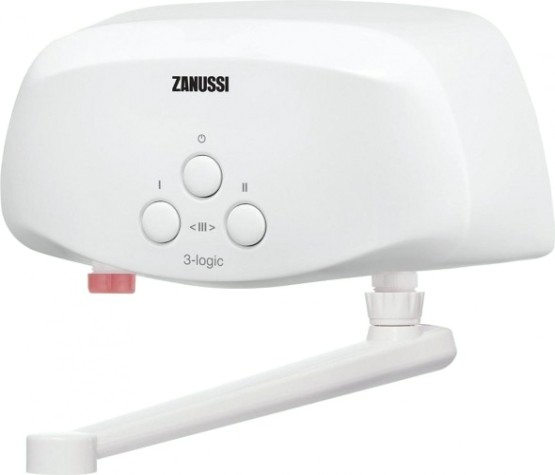 Водонагреватель проточный ZANUSSI 3-logic 3,5 T (кран) [НС-1064834]