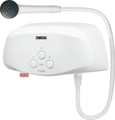 Водонагреватель проточный ZANUSSI 3-logic 5,5 S (душ) [НС-1064827]