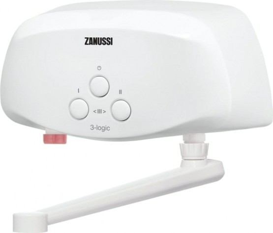 Водонагреватель проточный ZANUSSI 3-logic 5,5 T (кран) [НС-1064830]