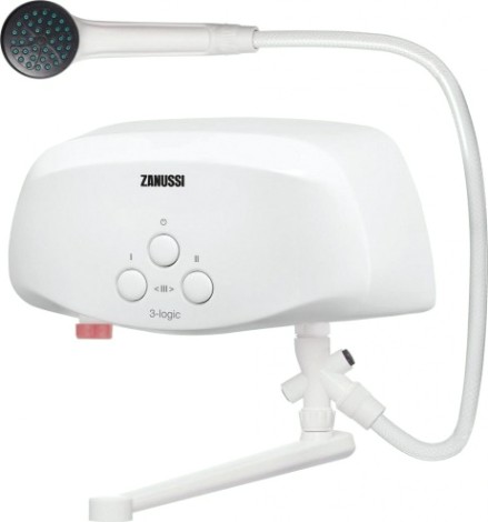Водонагреватель проточный ZANUSSI 3-logic 5,5 TS (душ+кран) [НС-1064836]