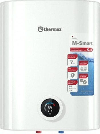 Водонагреватель THERMEX MS 30 V Pro M-Smart накопительный, сухой "стержневой" ТЭН [ЭдЭБ01918]