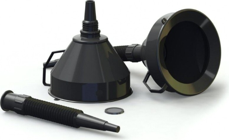 Воронка-непроливайка OKTAN 160 мм с сетчатым фильтром [А2-01-09]