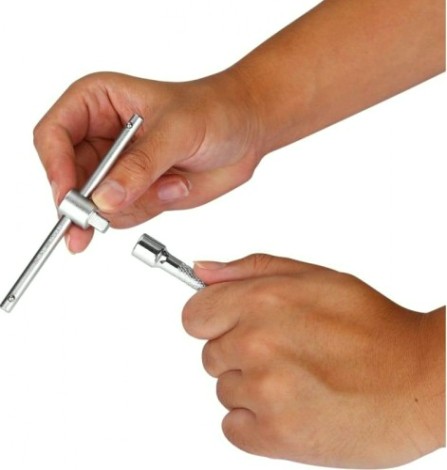 Вороток DEKO HT25 т-образный 1/4", 115 мм [065-0993]