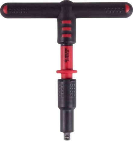 Вороток диэлектрический KING TONY Т-образный 1/4", 125 мм [2178VE-05]