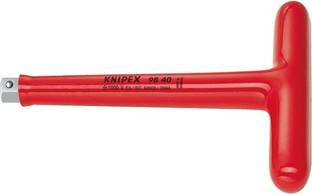 Вороток диэлектрический KNIPEX 9830 1000 V, 3/8", Т-образный [KN-9830]