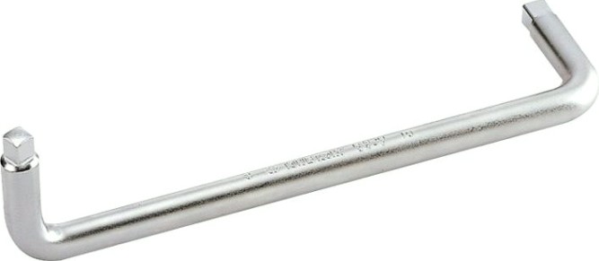 Вороток для пробки слива масла KING TONY 1586-09 8 х 10 мм, изогнутый