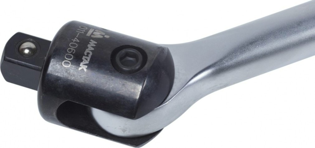 Вороток МАСТАК 011-40600 1/2", 600 мм, с шарниром Вороток МАСТАК 011-40600 1/2", 600 мм, с шарниром