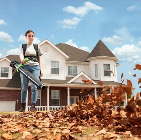 Воздуходувка аккумуляторная GREENWORKS 2 408 107 ранцевая без АКБ и ЗУ [2408107]